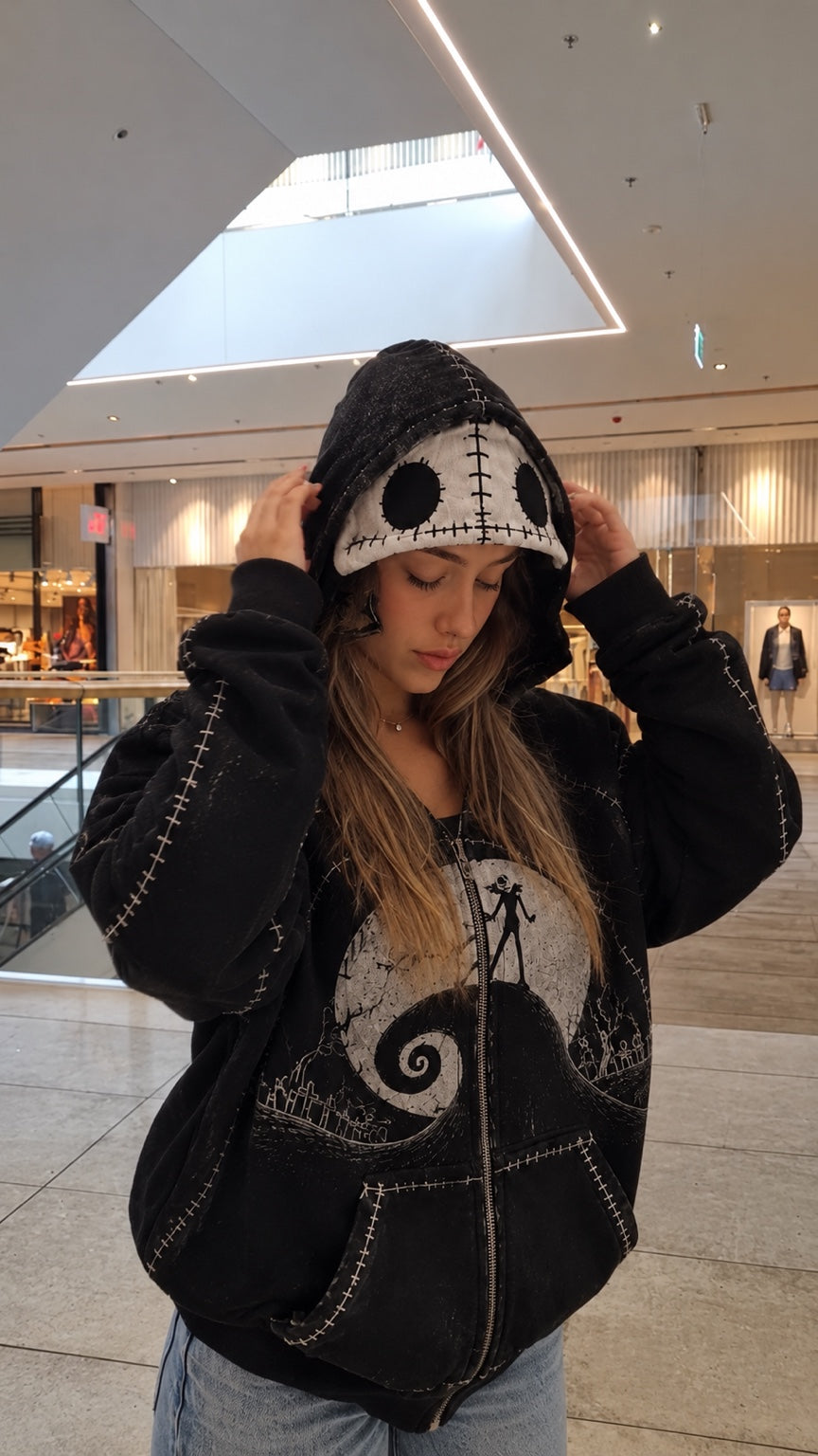 Nightmare hoodie styling photo
